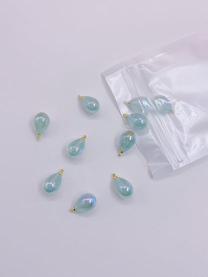 10 mermaid star Mabei water drop beads Acrylic pendant loose beads DIY handmade earrings necklace accessories