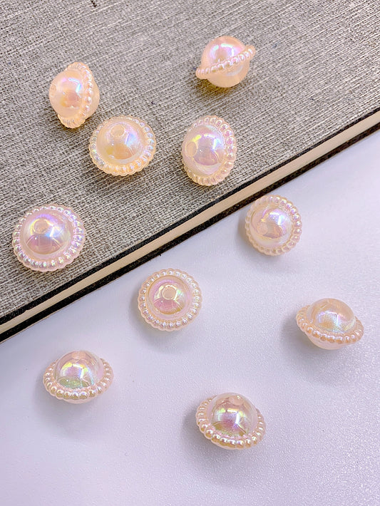 New mermaid star color shell sunflower straight hole beaded jewelry diy clothing jewelry accessories beaded materials