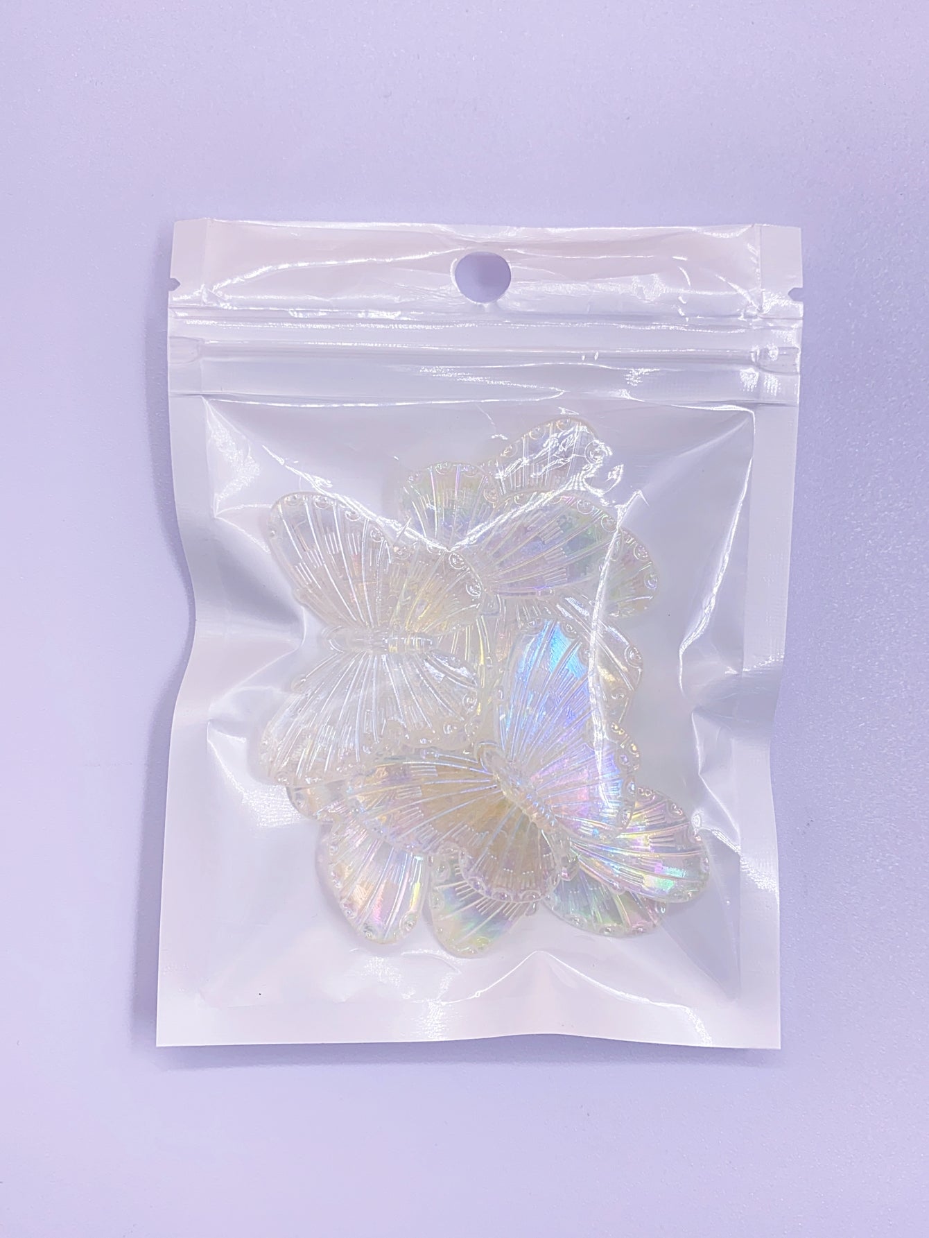 Elegant Butterfly ABS material imitation pearl half patch hair clip hair card handmade diy accessories