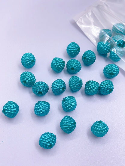 New abs imitation pearl solid Bayberry ball beaded diy clothing headwear accessories beads