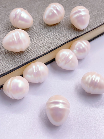 ABS imitation pearl Mabey special-shaped straight hole high light beading diy accessories accessories beading