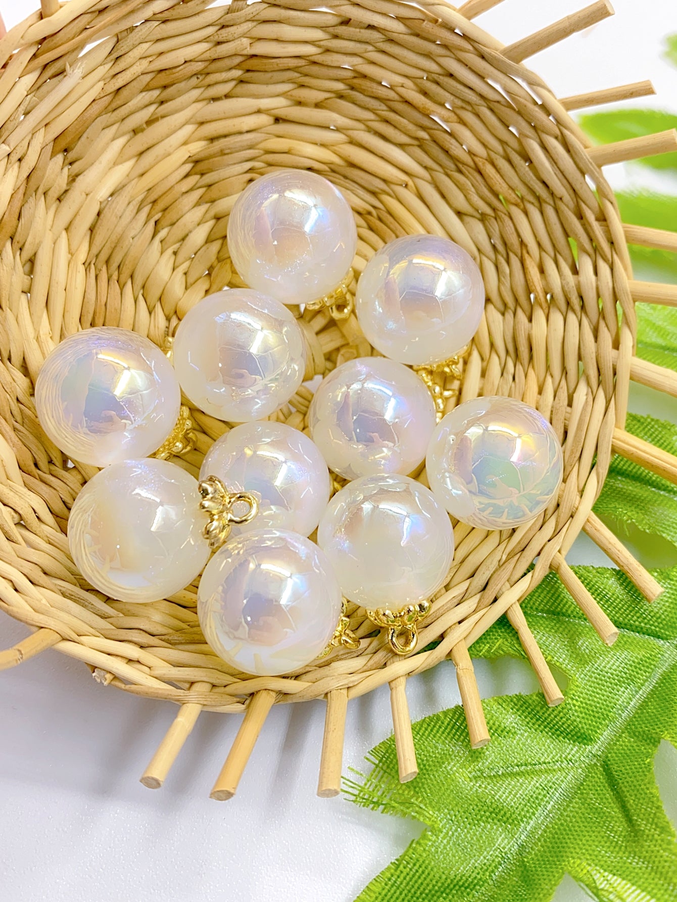 abs high-end mermaid star color series round bead jewelry clothing diy accessories material pearls 10