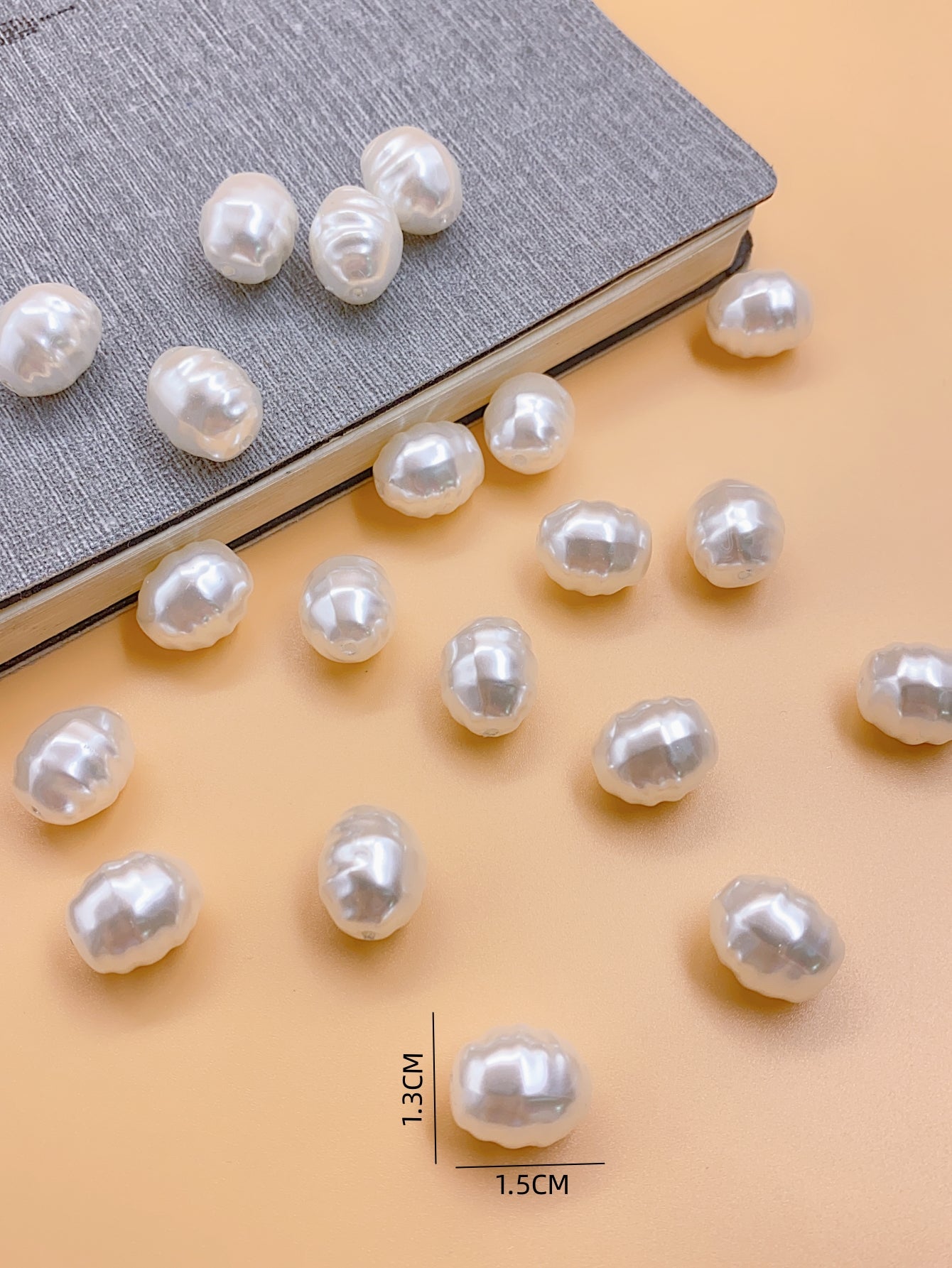 ABS imitation pearl highlights a variety of special-shaped straight hole diy beaded handmade jewelry materials Accessories Jewelry clothing accessories Pearl