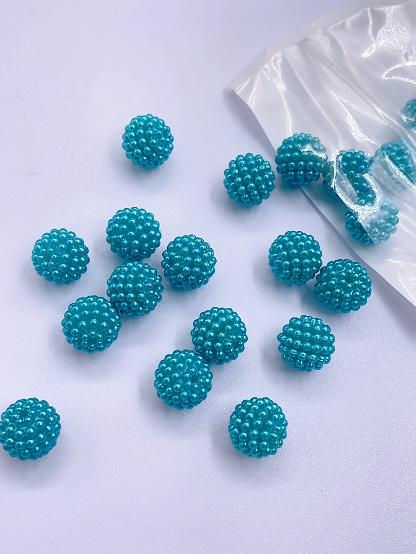 New abs imitation pearl solid Bayberry ball beaded diy clothing headwear accessories beads
