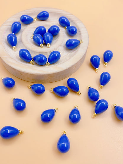 New Korean abs pearl pendant high light drop beads diy accessories gift box pendant necklace pendant
