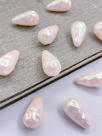 ABS imitation pearl shaped straight hole beading diy jewelry accessories bead clothing accessories