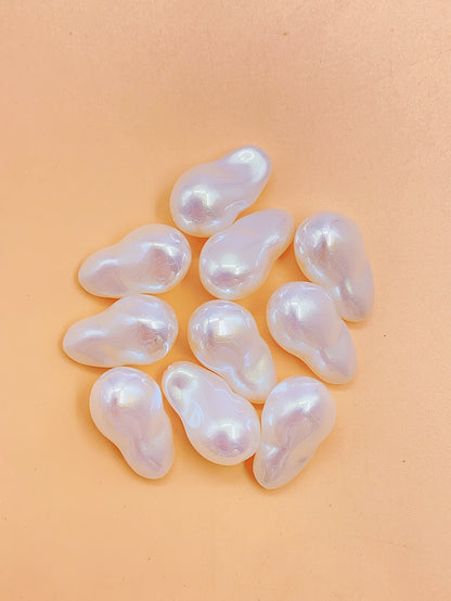 New Mabe series of special-shaped straight hole pearl diy clothing accessories pendant bead