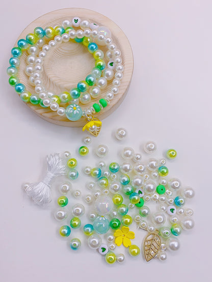 New high-end blend ABS high light pearl bracelet multi-layer wear diy handmade beading material
