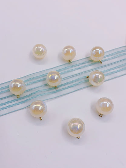 New fashion high-end star mermaid color beads beads hanging diy clothing button jewelry beads pendant accessories pearls