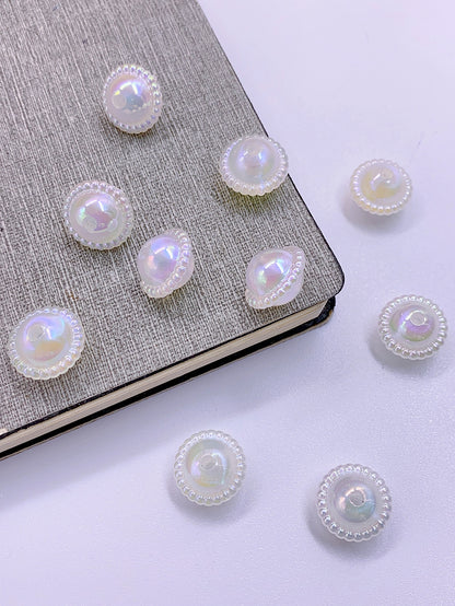 New mermaid star color shell sunflower straight hole beaded jewelry diy clothing jewelry accessories beaded materials
