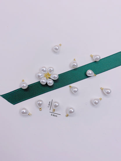 New high quality ABS high brightness Water drop Pearl Pendant diy accessories accessories