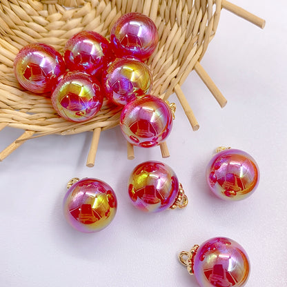 abs high-end mermaid star color series round bead jewelry clothing diy accessories material pearl