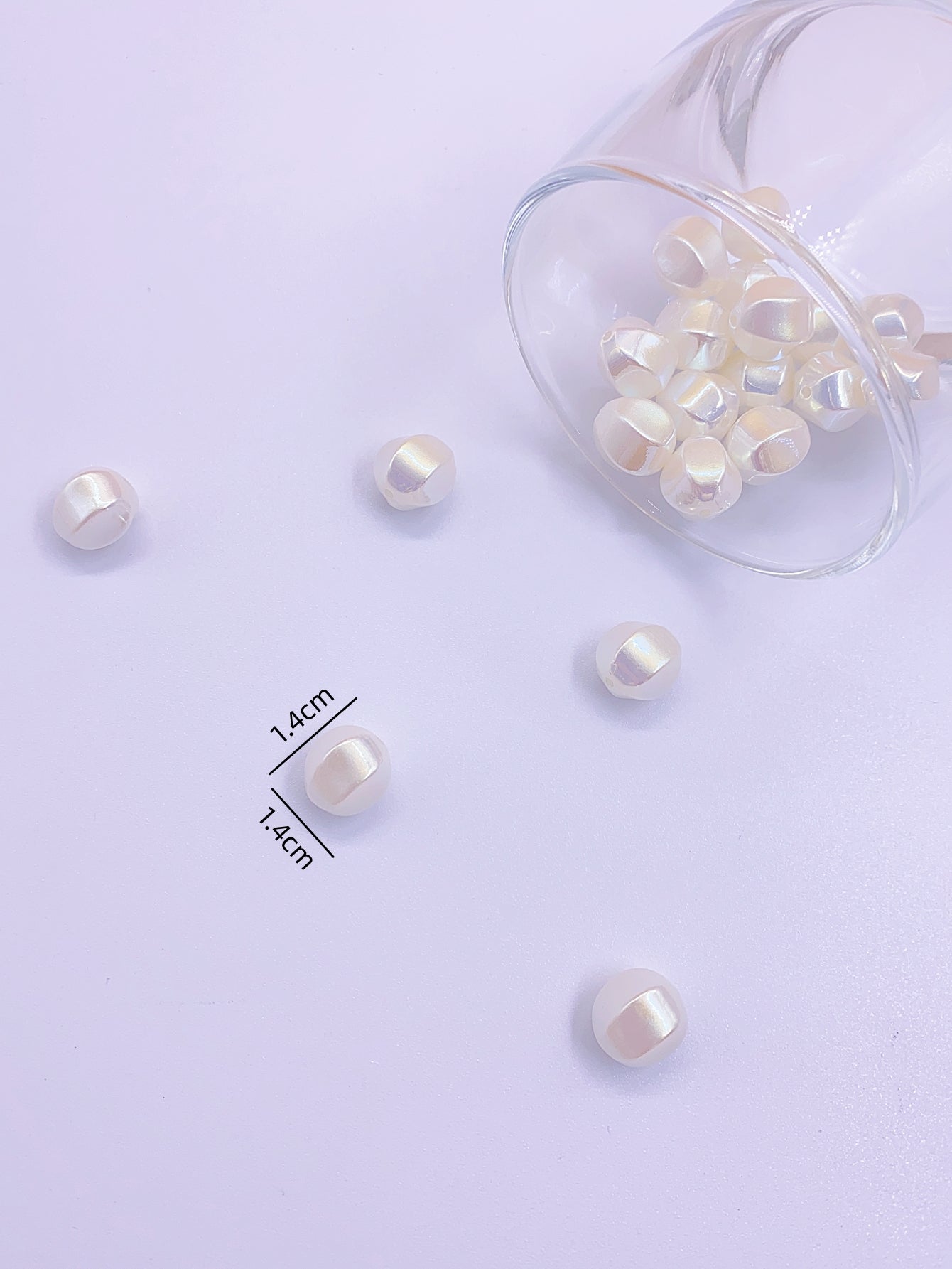 New Mabe shaped straight hole pearl jewelry handmade beading diy clothing jewelry accessories straight hole beading material