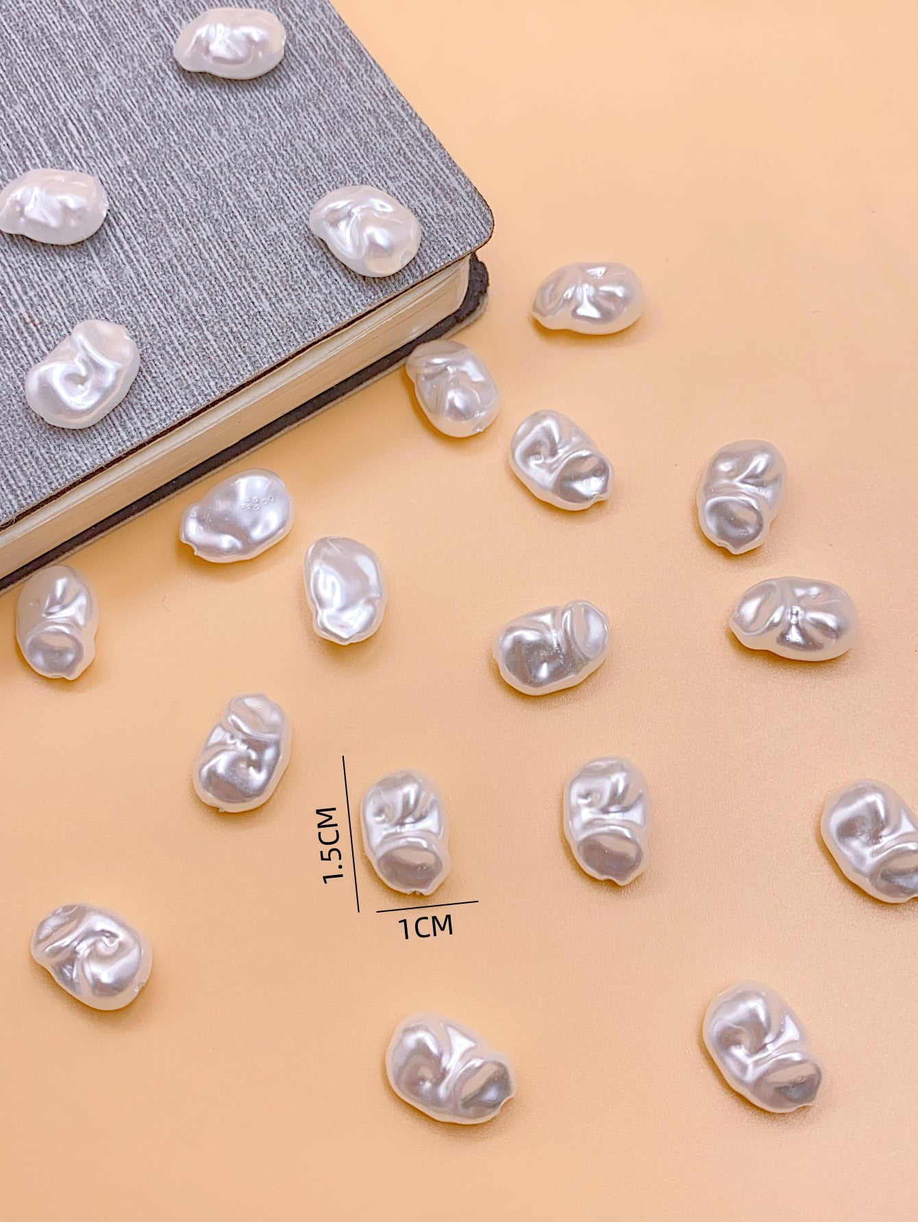 DIY handmade accessories ABS high profile imitation pearl bracelet pendant headdress pendant production material kit